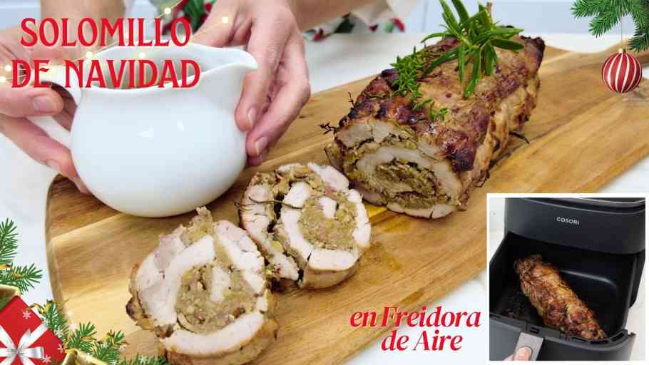 Receta De Solomillo De Cerdo Relleno Una Delicia En La Freidora De