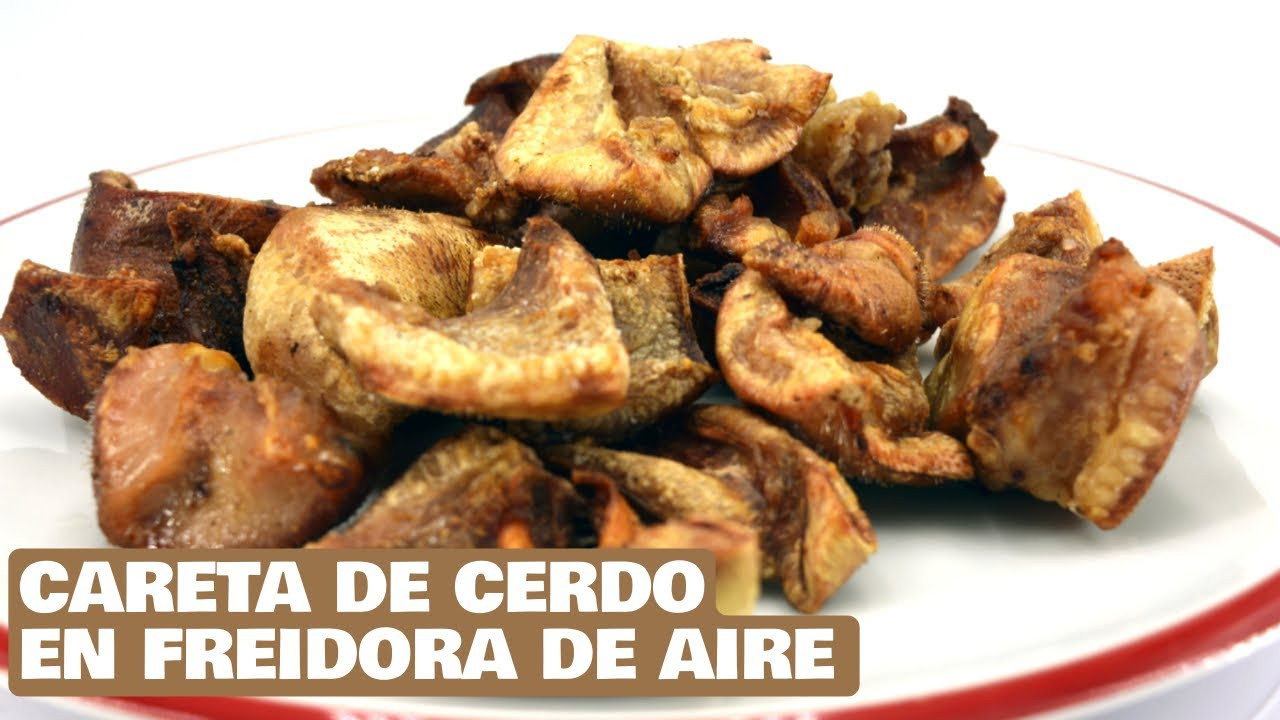 Deliciosa Careta De Cerdo Crujiente Receta En Freidora De Aire Xancouso