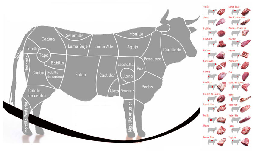 Guía Completa De Los Cortes De Carne De Vaca ¡conoce Sus Nombres Y Características Xancouso